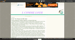 Desktop Screenshot of lcomloth.over-blog.com