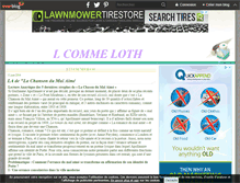 Tablet Screenshot of lcomloth.over-blog.com