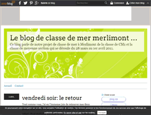 Tablet Screenshot of classedemermerlimont.over-blog.com