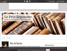 Tablet Screenshot of lepetitergonome.over-blog.fr