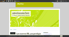 Desktop Screenshot of amaliasanchez.over-blog.es