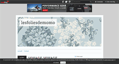 Desktop Screenshot of lesfoliesdemomo.over-blog.fr