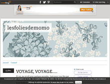 Tablet Screenshot of lesfoliesdemomo.over-blog.fr