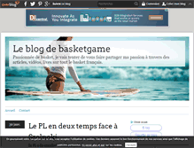Tablet Screenshot of basketgame.over-blog.com