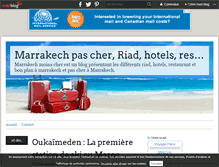 Tablet Screenshot of marrakechmoinscher.over-blog.com