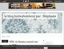 Tablet Screenshot of boiteabonheur.over-blog.com