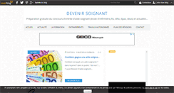 Desktop Screenshot of devenirsoignant.over-blog.com