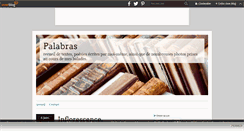 Desktop Screenshot of palabras.over-blog.com