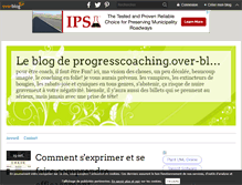 Tablet Screenshot of progresscoaching.over-blog.com