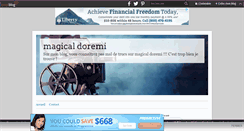 Desktop Screenshot of magicaldoremi.over-blog.com