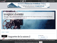 Tablet Screenshot of magicaldoremi.over-blog.com