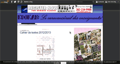 Desktop Screenshot of edokan.over-blog.com