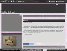 Tablet Screenshot of christal.over-blog.fr