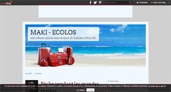 Desktop Screenshot of maki-ecolos.over-blog.com