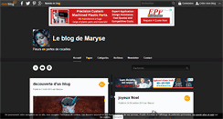 Desktop Screenshot of fleursenperles.over-blog.fr