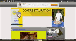 Desktop Screenshot of domrestauration.over-blog.fr