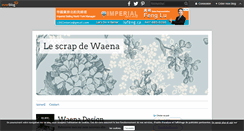 Desktop Screenshot of malgori-digiscrap.over-blog.com