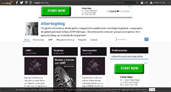 Desktop Screenshot of albertog.over-blog.es