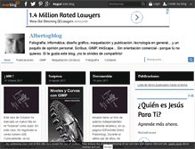 Tablet Screenshot of albertog.over-blog.es