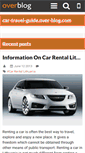 Mobile Screenshot of car-travel-guide.over-blog.com