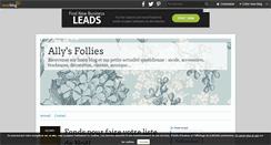 Desktop Screenshot of lingerie-alchimy.over-blog.com
