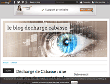 Tablet Screenshot of decharge.cabasse.over-blog.com
