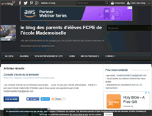 Tablet Screenshot of ecole.mademoiselle.over-blog.com
