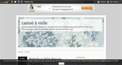 Desktop Screenshot of canoevoile.over-blog.com