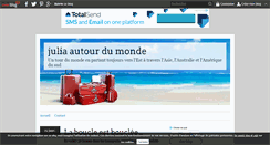 Desktop Screenshot of juliaautourdumonde.over-blog.com