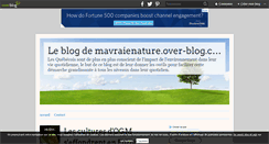 Desktop Screenshot of mavraienature.over-blog.com