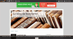 Desktop Screenshot of buzynette.over-blog.com