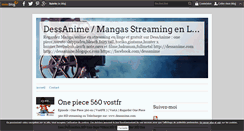 Desktop Screenshot of dessanime.over-blog.fr