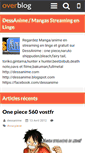 Mobile Screenshot of dessanime.over-blog.fr