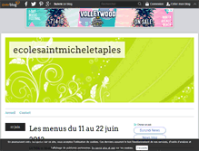 Tablet Screenshot of ecolesaintmicheletaples.over-blog.com