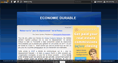 Desktop Screenshot of economiedurable.over-blog.com