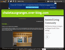 Tablet Screenshot of chaletauxgranges.over-blog.com