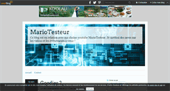 Desktop Screenshot of mariotesteur.over-blog.com