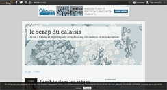 Desktop Screenshot of calais62scrap.over-blog.com