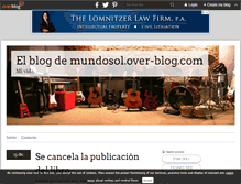 Tablet Screenshot of mundosol.over-blog.com