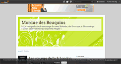 Desktop Screenshot of morduedesbouquins.over-blog.com