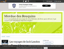 Tablet Screenshot of morduedesbouquins.over-blog.com