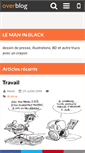 Mobile Screenshot of lemaninblack.over-blog.com