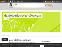 Tablet Screenshot of danielbedos.over-blog.com