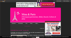 Desktop Screenshot of leschroniquesparisiennes2mina.over-blog.com