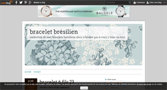 Desktop Screenshot of bracelet-bresilien.over-blog.fr