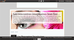 Desktop Screenshot of lesrencontresimaginaires.over-blog.com