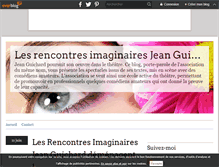 Tablet Screenshot of lesrencontresimaginaires.over-blog.com