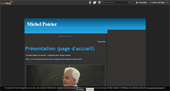 Desktop Screenshot of michel-poirier.over-blog.fr
