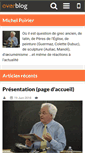 Mobile Screenshot of michel-poirier.over-blog.fr