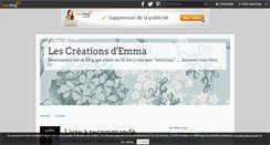 Desktop Screenshot of lescreationsdemma.over-blog.fr